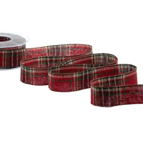 NASTRO TARTAN PLAID 30MM. 10MT. SCOZZESE